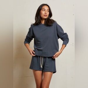 Perfectwhitetee Blue Tyler Sweatshirt Size Medium